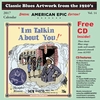CLASSIC BLUES ARTWORK FROM THE 1920s