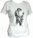 BASSIST - WHITE - GIRL SHIRT