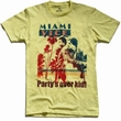 AMERICAN CLASSICS - PARTY IS OVER - SHIRT - HELLGELB