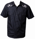 DAPPER SCHWARZ - STEADY CLOTHING WESTERN HEMD