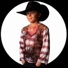 T-Shirt Cowboy - Kinder Kostm