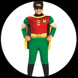Robin Kinder Kost�m - Batman - Klicken f�r gr�ssere Ansicht