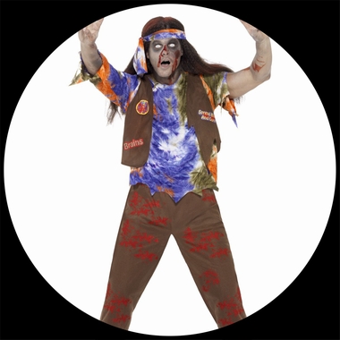 Zombie Hippie Kost�m - Klicken f�r gr�ssere Ansicht