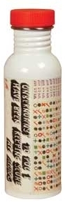 TRINKFLASCHE - KEEPING SCORE auf einer Gurmels Wunschliste / Geschenkidee