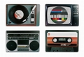 TISCHSET RETRO-STYLE