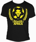 Lion - Men Shirt Schwarz - Fussball S�dafrika