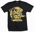 TIKI VOLCANO - MEN SHIRT - SCHWARZ