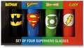 Justice League - 4er Set - Trink Gl�ser