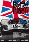 PORSCHE RENNPLAKAT - POSTER