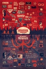 STRANGER THINGS POSTER THE UPSIDE DOWN