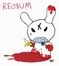 REDRUM - ART POSTER FRANK KOZIK