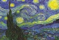 Vincent van Gogh - Nuit Etoil�e Saint-R�my