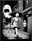 Spirited Comic Kunstdruck