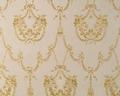 TAPETE - HERMITAGE V - WEI� GOLD