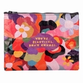 YOU'RE BEAUTIFUL ZIPPER TASCHE BLUE Q