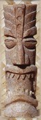  x TIKI TEELICHTHALTER  TIKI MAKAI - TEAK