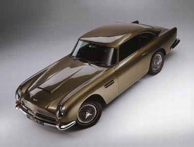 ASTON MARTIN DB 5, 1963-1965. RENÉ STAUD POSTER auf einer Berlin Wunschliste / Geschenkidee