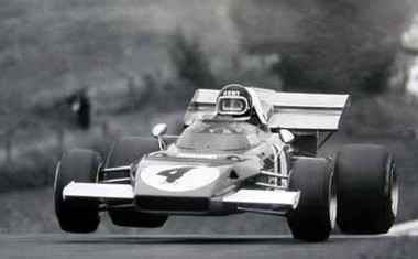 GP DEUTSCHLAND, NÜRBURGRING 1971. JACKY ICKX IM FERRARI 312B2. POSTER