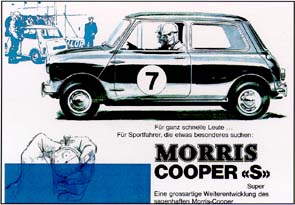 MORRIS MINI-COOPER S auf einer Berlin Wunschliste / Geschenkidee
