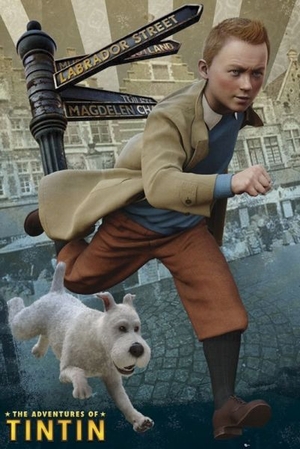 DIE ABENTEUER VON TIM UND STRUPPI - POSTER auf einer Berlin Wunschliste / Geschenkidee