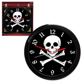 PIRATEN WANDUHR auf einer Westhausen Wunschliste / Geschenkidee