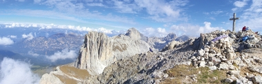 Fototapete Dach der Welt Vlies - Bergpanorama - Klicken f�r gr�ssere Ansicht