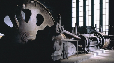 Fototapete Dampfmaschine Vlies - Power Plant - Klicken f�r gr�ssere Ansicht
