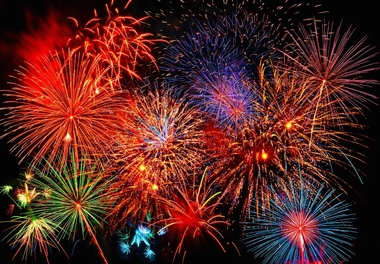 Fototapete Feuerwerk Sylvester - Klicken f�r gr�ssere Ansicht