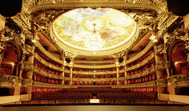 Fototapete Oper Paris - Op�ra National de Paris - Klicken f�r gr�ssere Ansicht
