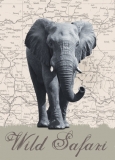 FOTOTAPETE - ELEFANT - WILD SAFARI