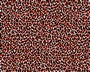 TAPETE - LEOPARD - ROT - SCHWARZ