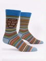 Herrensocken Blue Q - I Left The Seat Up For You