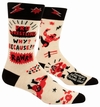 Pro Wrestling - M�nnersocken Blue Q